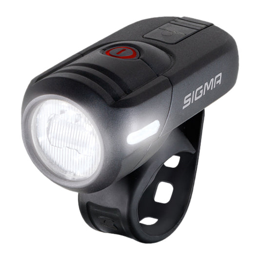 ECLAIRAGE VELO AV RECHARG.MICRO USBSIGMA AURA 45 FIXATION CINTRE LED