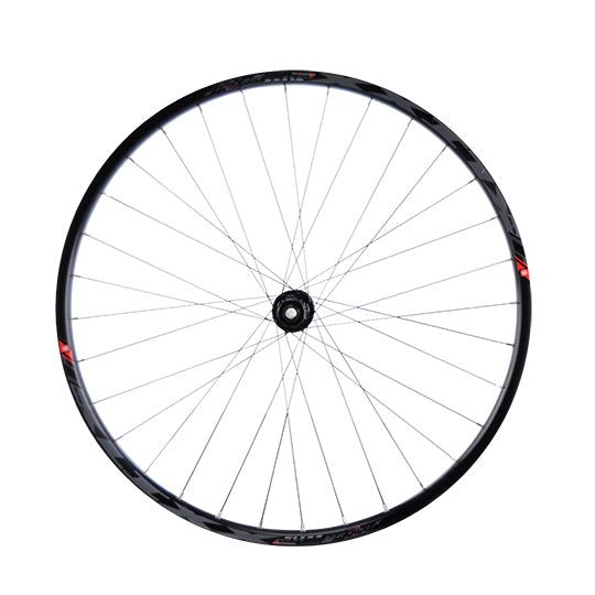 ROUE VTT 27.5" AR K7 JANTE NOIR MACH1 KLIXX BOOST TUB.READY. DISQUE CENT. 9/10/11V 12X148