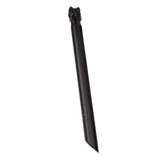 TIGE DE SELLE D30.9 ALU L400 ROUTE/VTT ERGOTEC VIPER NOIR DEPORT 0 MM (LEVEL 5)