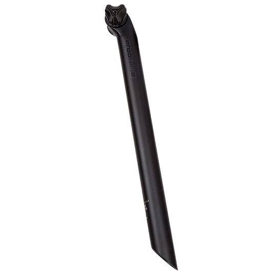 TIGE DE SELLE D27.2 ALU L400 ROUTE/VTT ERGOTEC VIPER NOIR DEPORT 10 MM (LEVEL 5)