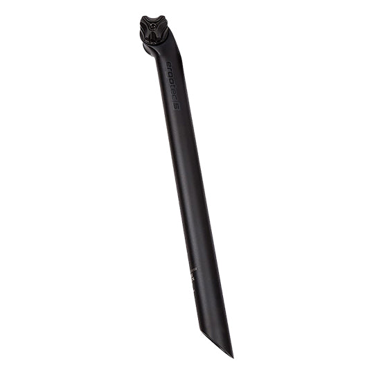 TIGE DE SELLE D31.6 ALU L400 ROUTE/VTT ERGOTEC VIPER NOIR DEPORT 10 MM (LEVEL 5)