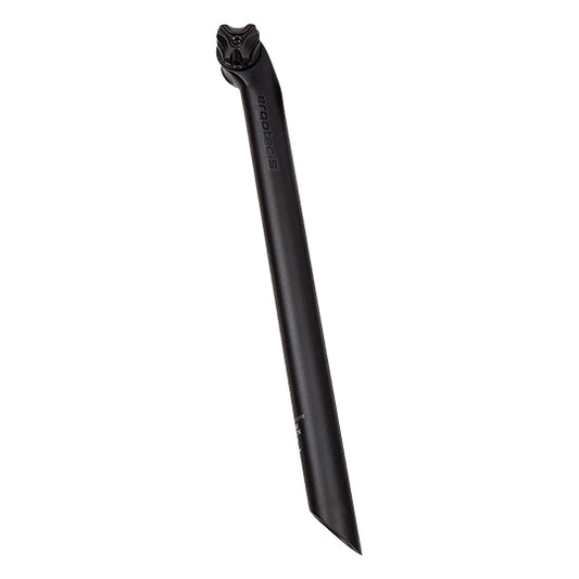 TIGE DE SELLE D31.6 ALU L400 ROUTE/VTT ERGOTEC VIPER NOIR DEPORT 10 MM (LEVEL 5)