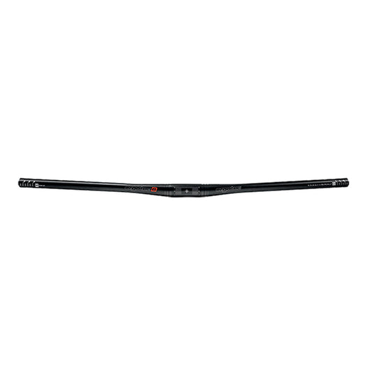 CINTRE VTT DROIT ALU D31.8 NOIR ERGOTEC FLAT BAR L780MM  12° 315GR (LEVEL 6)