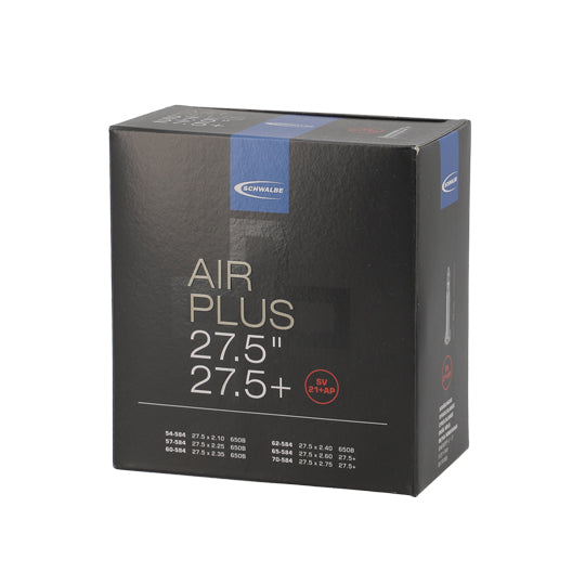 CHAMBRE A AIR VELO 27.5" X 2.10-2.75 (650B - 54/70-584) VP SCHWALBE AIR PLUS SV21+AP