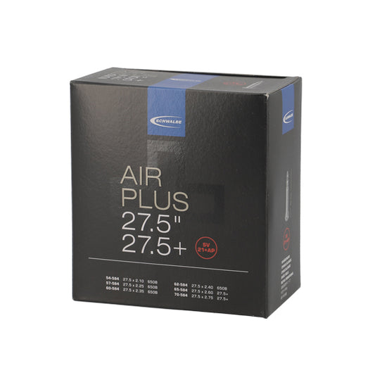 CHAMBRE A AIR VELO 27.5" X 2.10-2.75 (650B - 54/70-584) VP SCHWALBE AIR PLUS SV21+AP