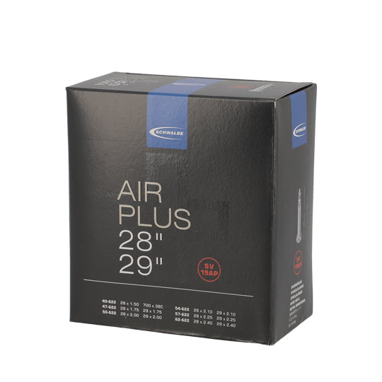 CHAMBRE A AIR VELO 29" X 1.50-2.40 (40/57-622) 28" VP SCHWALBE AIR PLUS SV19AP