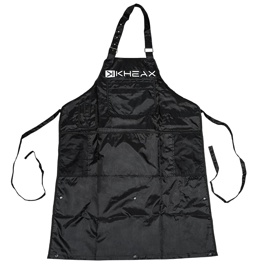 TABLIER ATELIER KHEAX MULTI-POCHES  NOIR T.UNIQUE - 100 % POLYESTER