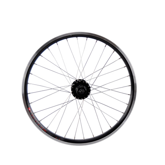 ROUE VELO E BIKE/VAE/CARGO 20" AR BLOCAGE JANTE NOIR MACH1 KARGO.MOY.SHIM M475 DISQUE 6T