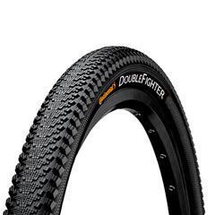 PNEU VTC/URBAIN 700X35C - 28X1.40 TR CONTINENTAL DOUBLE FIGHTER 3 TT NOIR (37-622)