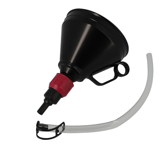 ENTONNOIR ROND DIAMETRE 165 AVEC FLEXIBLE ET BOUCHON SOUPLE 40 CM