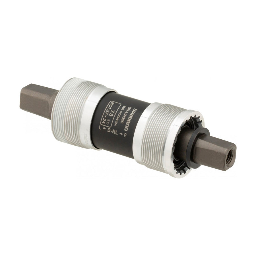 BOITIER PEDALIER CARRE L122.5 SHIMANO UN300 F.BSC CUVETTES ALU (73MM)