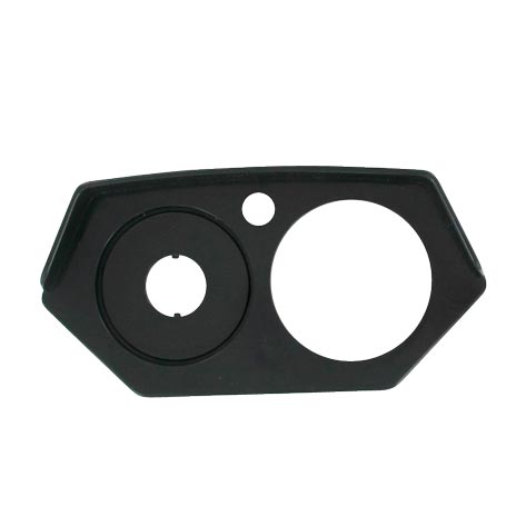 SUPPORT COMPTEUR CYCLO ADAPT. 103 SP/SPX/RCX/FXR (TABLEAU BORD PLASTIQUE NOIR)