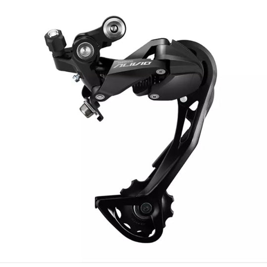 DERAILLEUR VTT AR SHIMANO ALIVIO M3100 9V. NOIR S/GDE CHAPE