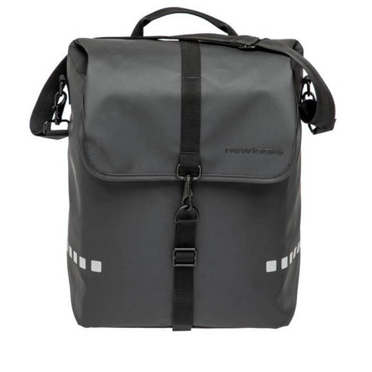 SACOCHE VELO PORTE BAGAGE NEWLOOXS ODENSE SINGLE NOIR - 17.5 LITRES - 320x380x160MM