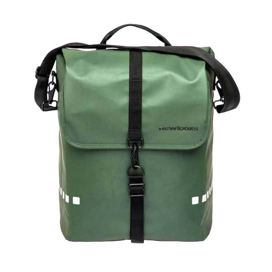 SACOCHE VELO PORTE BAGAGE NEWLOOXS ODENSE SINGLE KAKI - 17.5 LITRES - 320x380x160MM