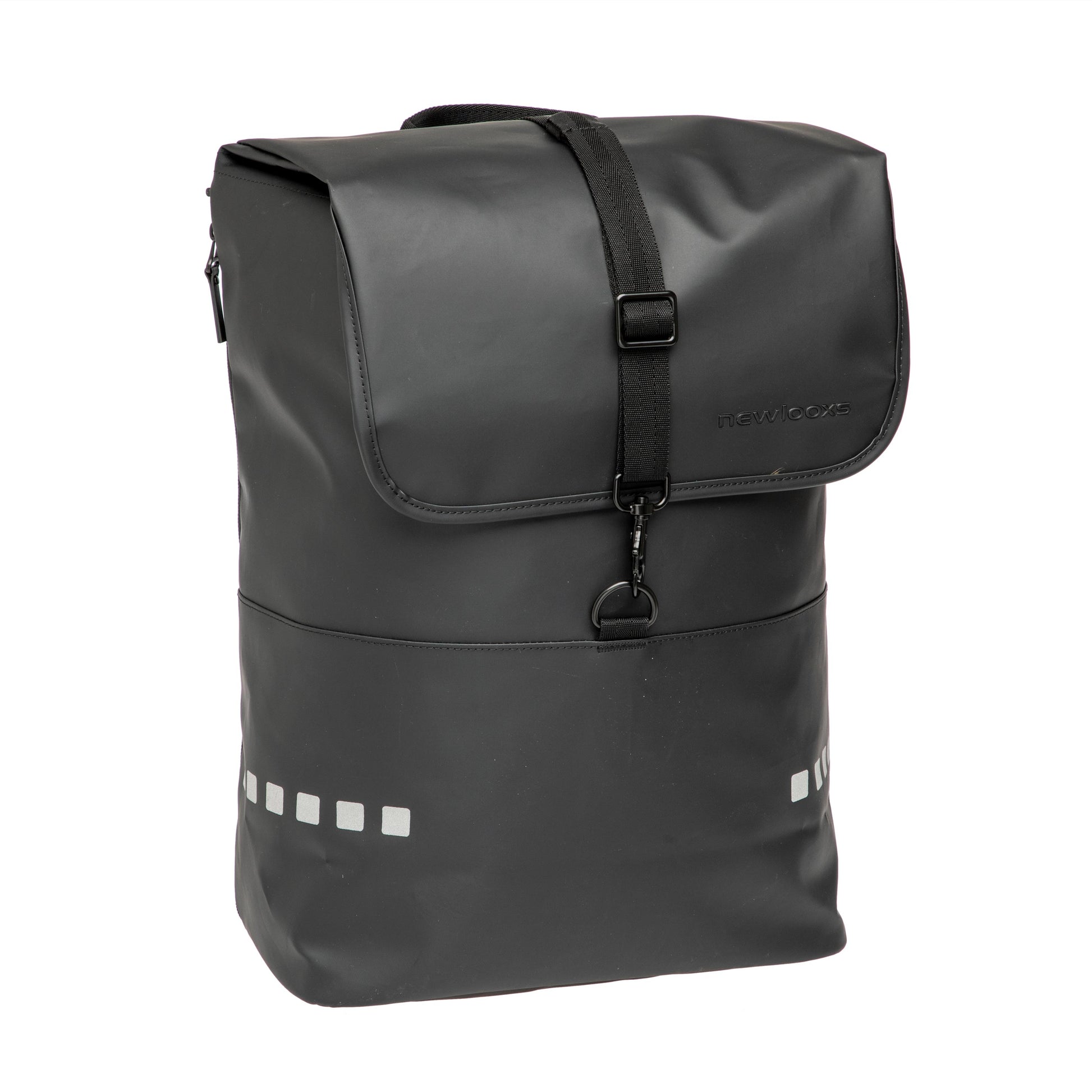 SACOCHE VELO PORTE BAGAGE NEWLOOXS ODENSE BACKPACK NOIR - 18 LITRES - 300x430x170MM