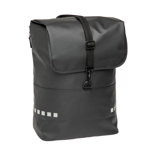 SACOCHE VELO PORTE BAGAGE NEWLOOXS ODENSE BACKPACK NOIR - 18 LITRES - 300x430x170MM