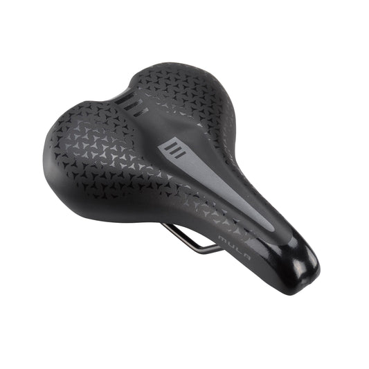 SELLE LOISIR MONTE GRAPPA 6300 MULA UNISEX NOIR ELASTOMERE