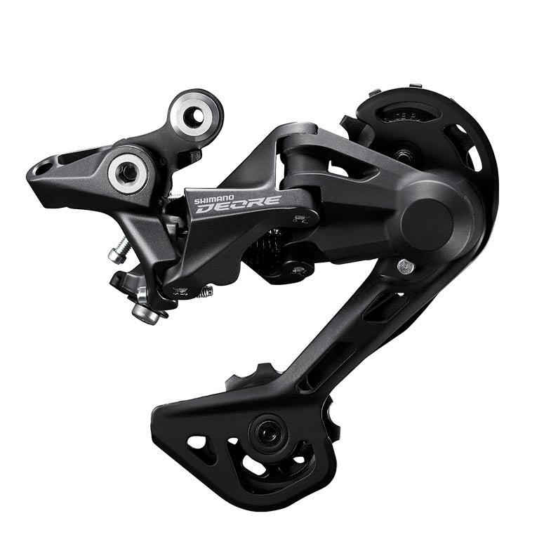 DERAILLEUR VTT AR SHIMANO DEORE M4120 10/11V SHADOW NOIR SUPER GDE CHAPE (2X11 ET 2X10