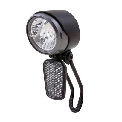 ECLAIRAGE VELO AV/PROJECTEUR E-BIKE/VAE SPANNINGA X&O 30 6-36V FIXATION FOURCHE LED