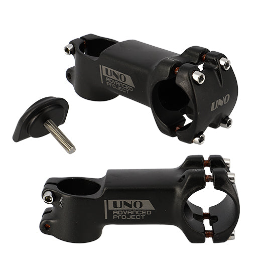 POTENCE VTT AHEAD SET 1''1/8 L90 UNO ALU 6061 NOIR + 7° (CINTRE 31.8)