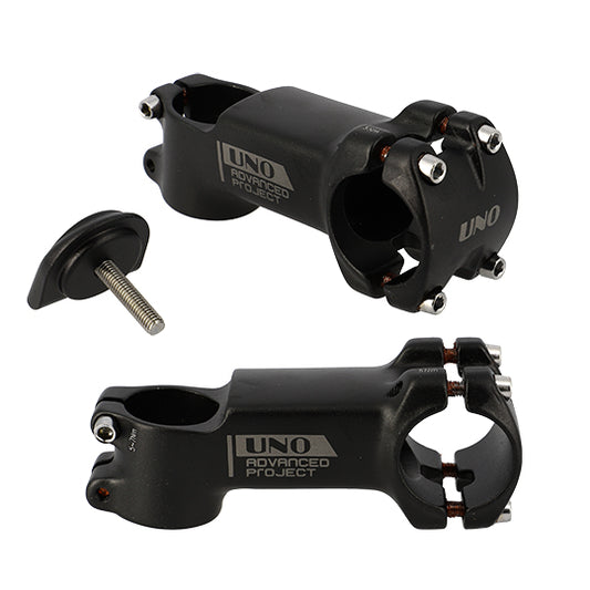 POTENCE VTT AHEAD SET 1''1/8 L90 UNO ALU 6061 NOIR + 7° (CINTRE 31.8)