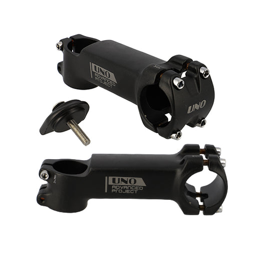 POTENCE VTT AHEAD SET 1''1/8 L110 UNO ALU 6061 NOIR + 7° (CINTRE 31.8)