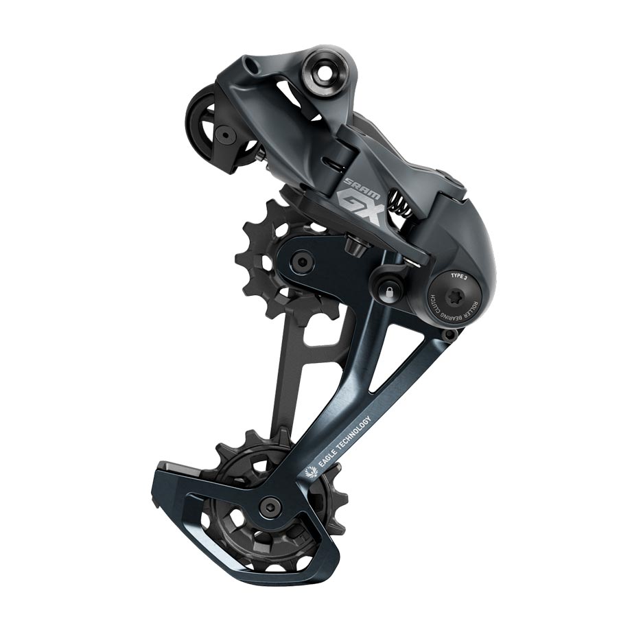 DERAILLEUR VTT AR SRAM GX EAGLE 12V. LUNAR NOIR GRANDE CHAPE (1X12)