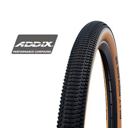 PNEU VTT/BMX/DIRT 20X2.00 TS SCHWALBE BILLY BONKERS TT NOIR/MARRON (50-406)