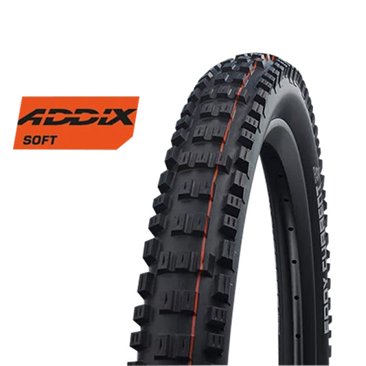 PNEU VTT 27.5X2.60 TS SCHWALBE EDDY CURRENT FRONT TLE NOIR (65-584) VAE/EBIKE 50 KM/H