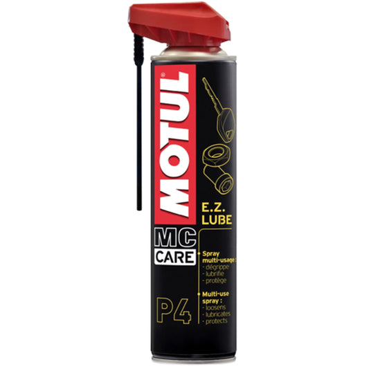 HUILE/LUBRIFIANT MULTIFONCTION MOTUL P4 E.Z LUBE  (AEROSOL 400ML)