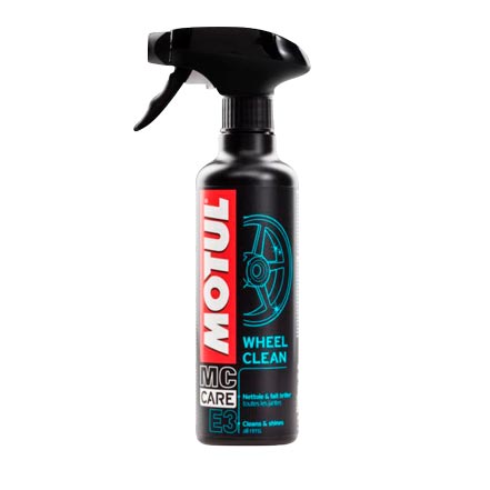 NETTOYANT JANTE MOTO/SCOOTER MOTUL E3 WHEEL CLEAN  (PULVERISATEUR 400 ML)