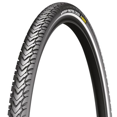 PNEU VTC/URBAIN 700X47C - 28X1.75 TR MICHELIN PROTEK CROSS MAX TT NOIR (47-622) VAE/EBIKE