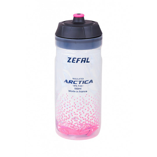 BIDON ZEFAL ISOTHERM ARCTICA 55 ARGENT/ROSE 550ML (ISOTHERME 2H30)
