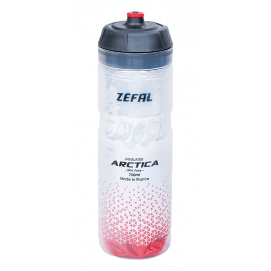 BIDON ZEFAL ISOTHERM ARCTICA 75 ARGENT/ROUGE 750ML (ISOTHERME 2H30)