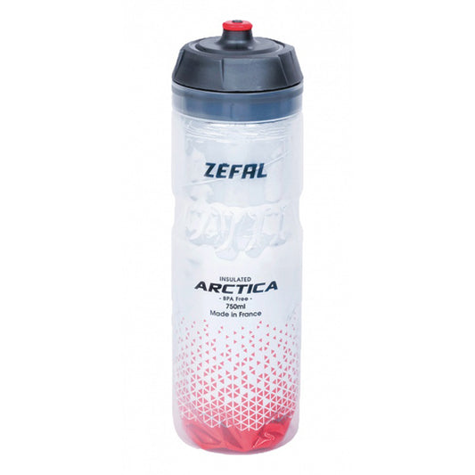 BIDON ZEFAL ISOTHERM ARCTICA 75 ARGENT/ROUGE 750ML (ISOTHERME 2H30)