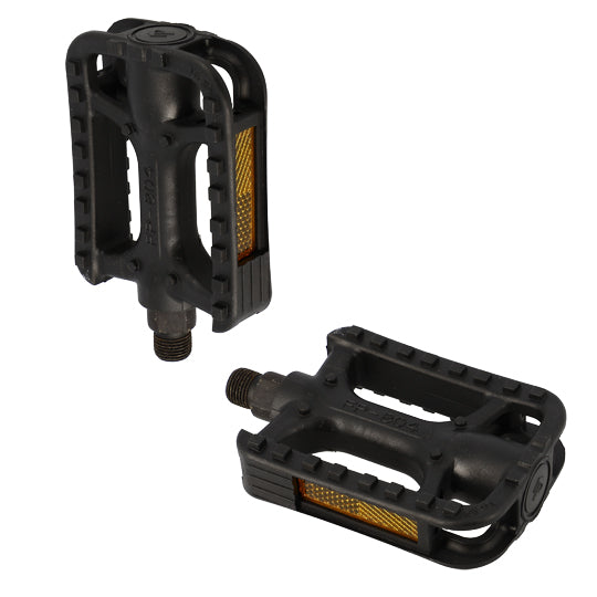 PEDALE CITY/URBAIN RESINE OPTIMIZ NOIR ERGOT ANTI DERAPANT D 9/16 (PR)