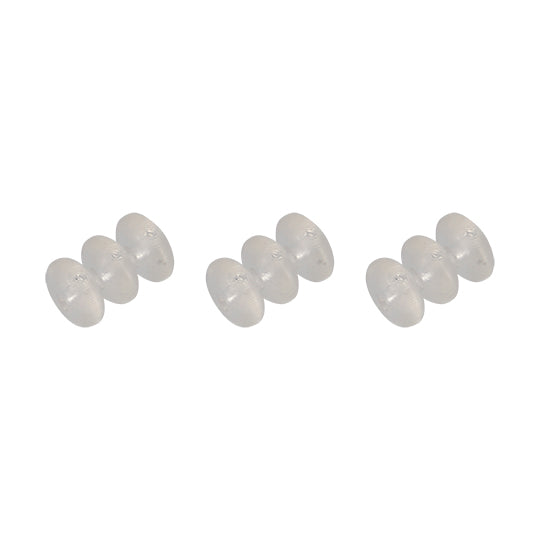 PROTECTION CADRE VELO O RINGS CLARKS CABLE DERAILLEUR DIAMETRE 1.2MM TRANSPARENT (X3)
