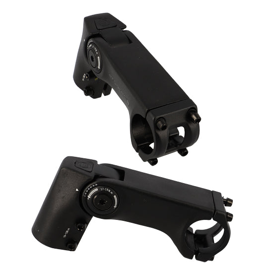 POTENCE REGLABLE AHEAD SET 1''1/8 L110 ERGOTEC SEPIA AHEAD 50 ALU NOIR0/+60° (CINTRE 31.8