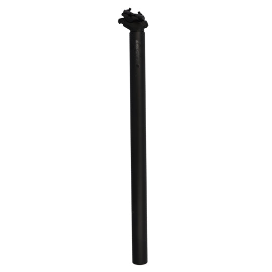 TIGE DE SELLE D34.9 ALU L550 ROUTE/VTT ERGOTEC ATAR 550 NOIR DEPORT 15 MM