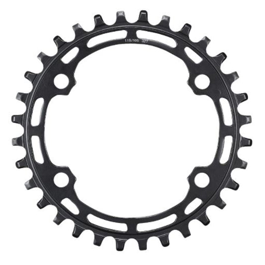 PLATEAU VTT MONO DIAM  96 EXTER 30DTS NOIR 4 BRANCHES SHIMANO DEORE M5100 ACIER 10/11V