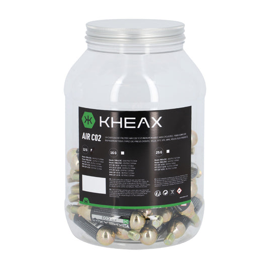CARTOUCHE CO2 KHEAX 12GR FILETE (BOITE X40)