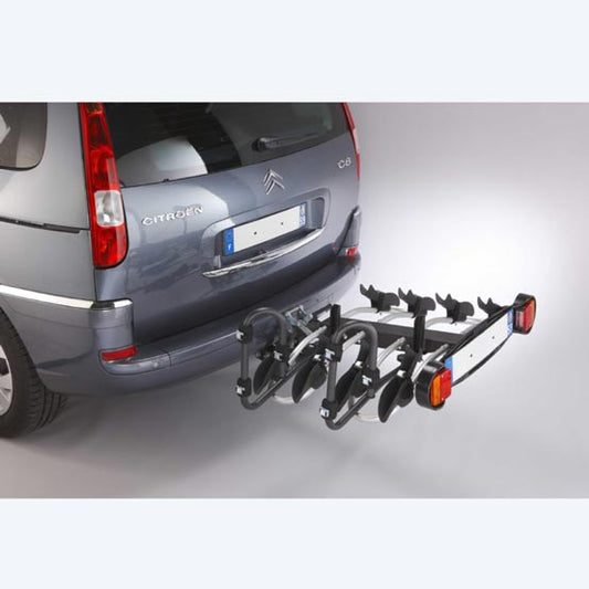 PORTE VELO SUR ATTELAGE PLATEFORME MOTTEZ DIANE 4 INCLINABLE ACIER 4 VELOS PRIX NET