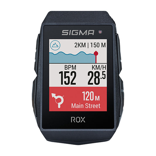 COMPTEUR VELO SANS FIL/GPS SIGMA ROX 11.1  EVO 150 FCTS NOIR