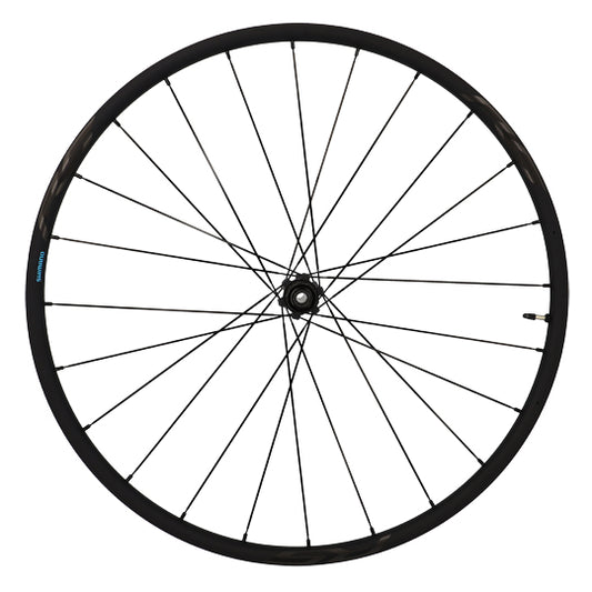 ROUE ROUTE 700 AR JANTE NOIR SHIMANO RS370 DISQUE CL 10/11/12V AXE TRAVERS.E THRU TUB
