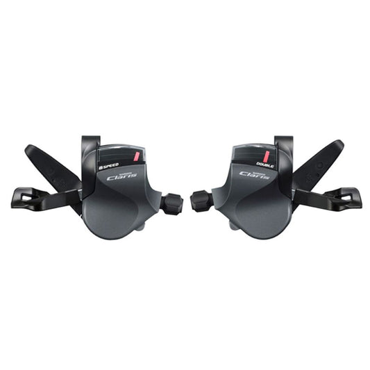 MANETTE ROUTE CINTRE PLAT SHIMANO CLARIS R2000 2X8V. (PR)