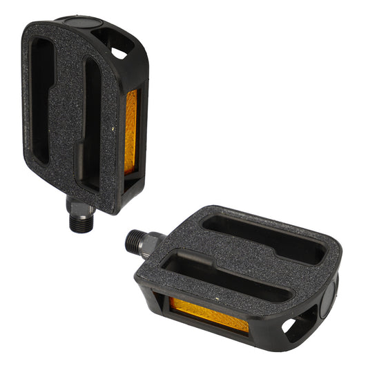 PEDALE CITY/URBAIN RESINE NOIR SURFACE ABRASIVE ANTI DERAPANTE D 9/16 (PR)