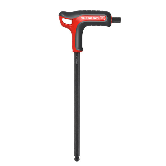 CLE HEXAGONALE A POIGNEE  8 MM FACOM EN FORME DE P