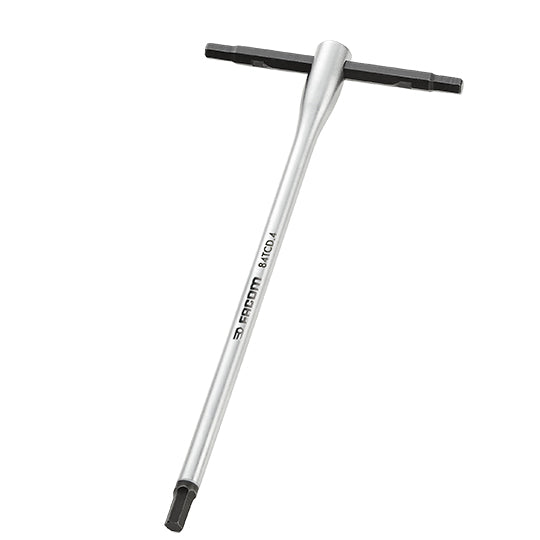 CLE HEXAGONALE EN T  4 MM FACOM COULISSANTE
