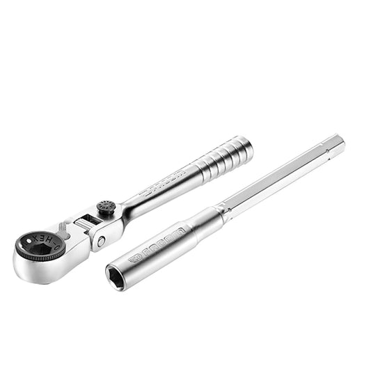 CLIQUET 1/4'' ULTRA-COMPACT TETE FLEXIBLE 180° FACOM POUR EMBOUT 1/4"- PRIX NET